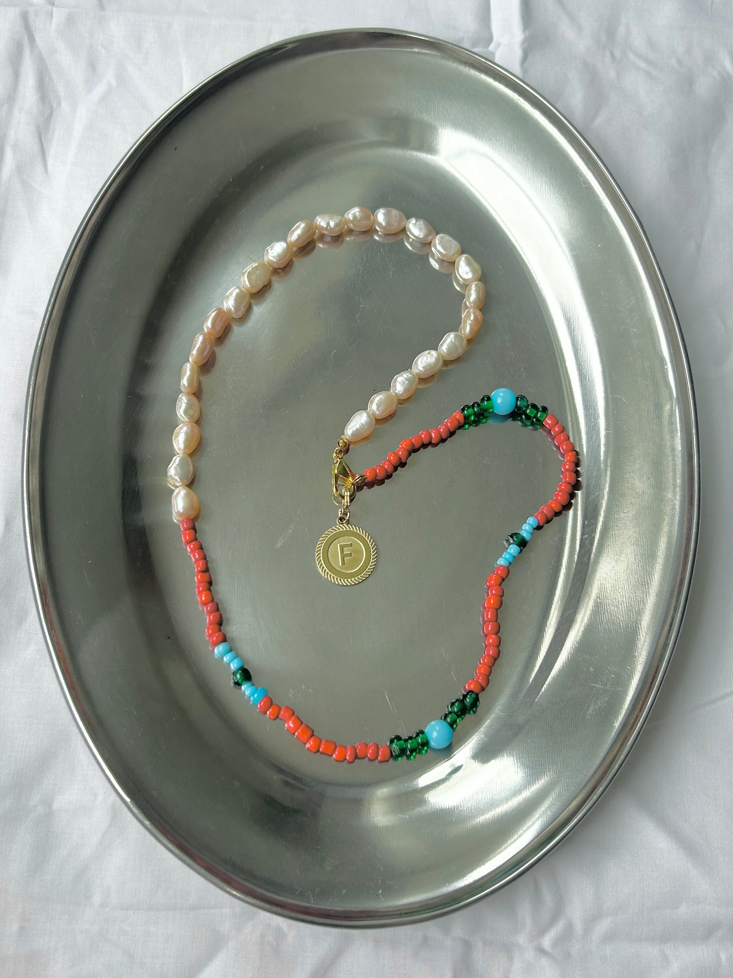 Francine X Re-thread necklace