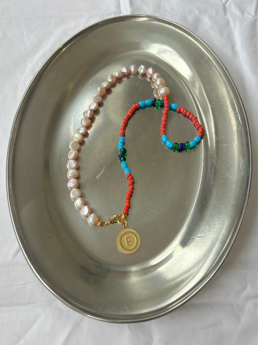 Francine X Re-thread necklace