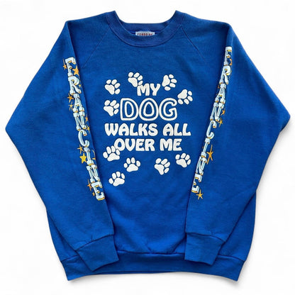 Dog walks Merch Sweatshirt
