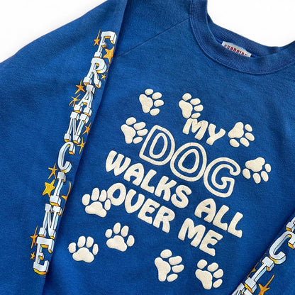 Dog walks Merch Sweatshirt