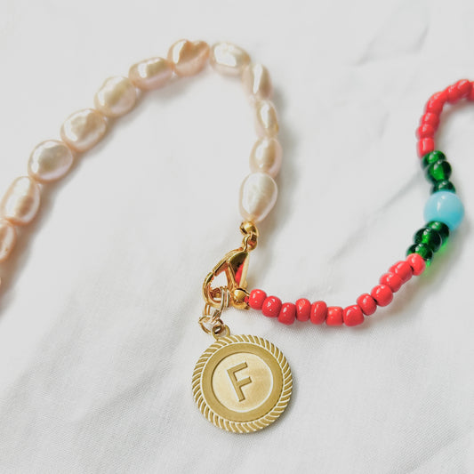 Francine X Re-thread necklace