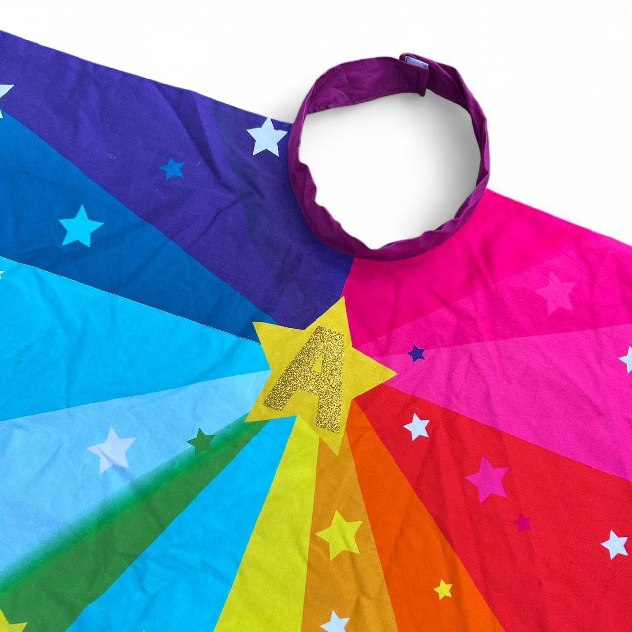 ‘A’ Rainbow cape