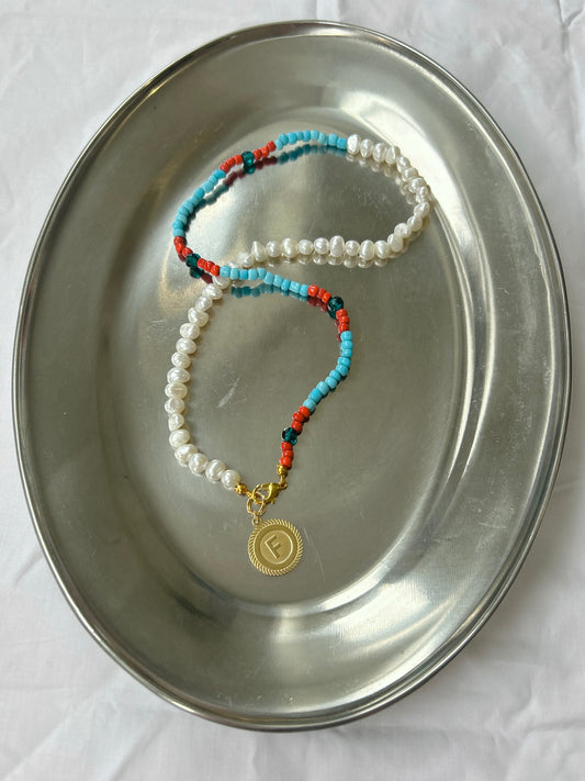 Francine X Re-thread necklace