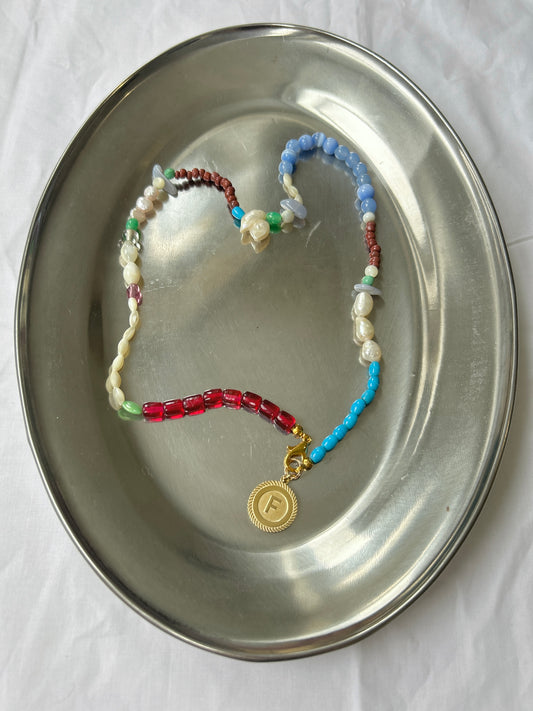 Francine X Re-thread necklace